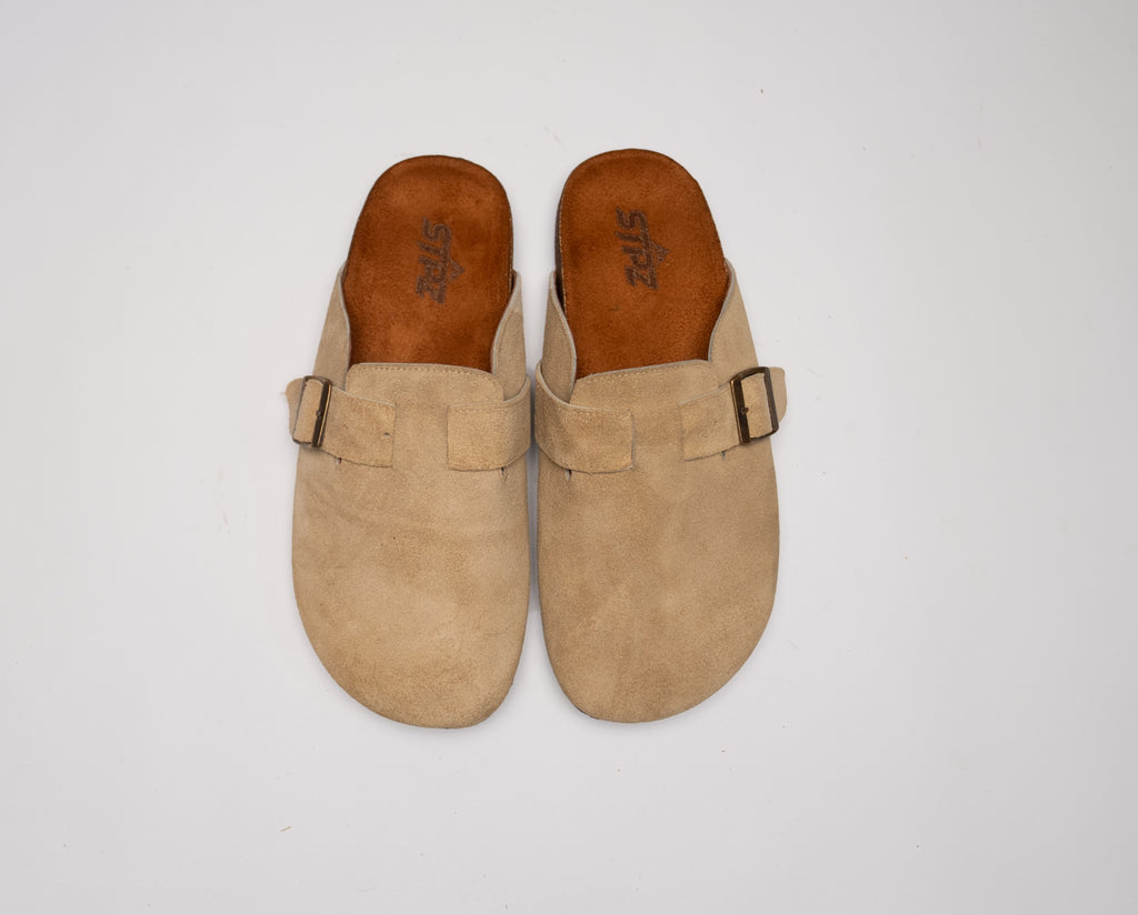 STPZ Woman Sand Beige Clogs