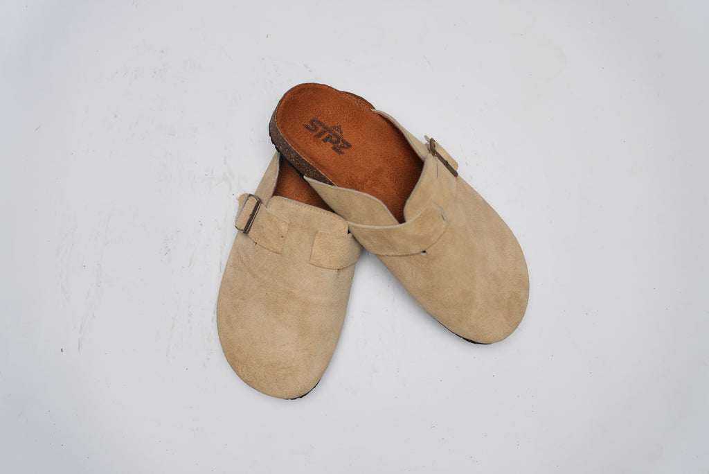 STPZ Woman Sand Beige Clogs